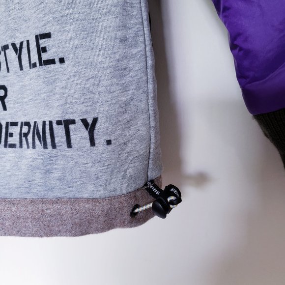 AlphaStyle Global Reversible Unisex Sherpa Coat - Picture 12 of 16